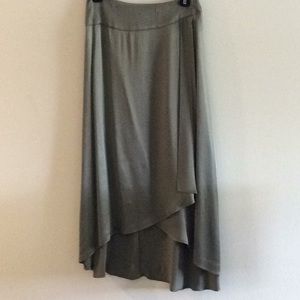 NWOT ZARA  BRUSHED SATIN SKIRT